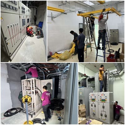รับติดตั้งระบบไฟฟ้าอาคารและโรงงาน
